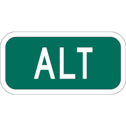 Alt sign