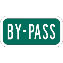 By-pass sign