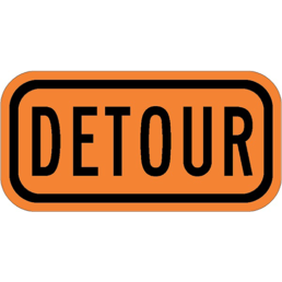 Detour Sign