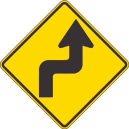 Right reverse turn signal