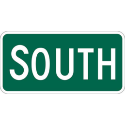 South sign