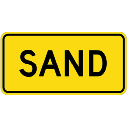 Sand sign