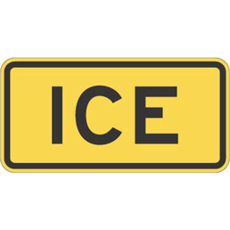 Ice sign
