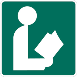 Library symbol sign