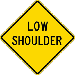 Low shoulder sign