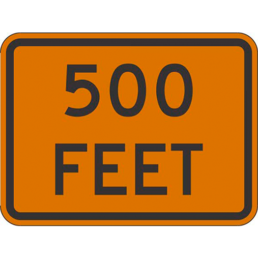 Number of feet sign