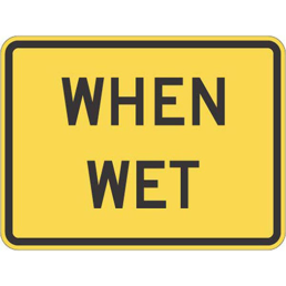 When wet sign