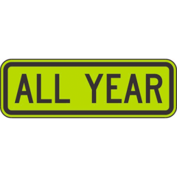 All year sign