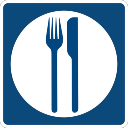 Food symbol sign