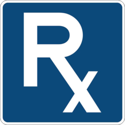 PHARMACY SYMBOL sign