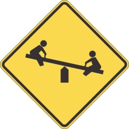 Playground symbol sign