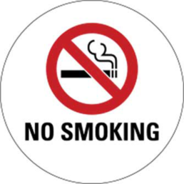 NO SMOKING DECAL