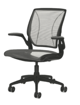 Diffrient World Task Chair Adjustable Arms