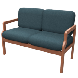 Nephi Love Seat 4-Leg S-Arms