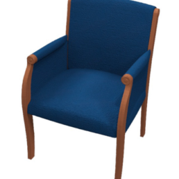 Richmond Guest Chair, Panel Arms Non-Tuft