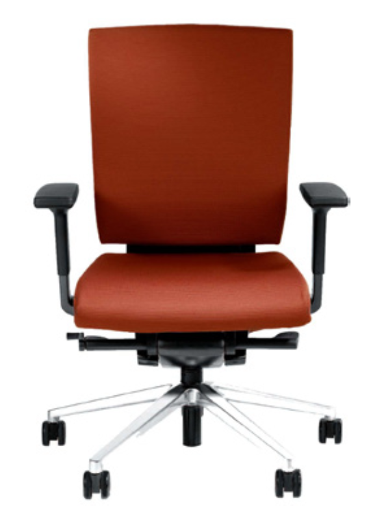 Alt 3 Fabric Task Chair Aluminum Base & Arms Aluminum Base & Arms & Headrest