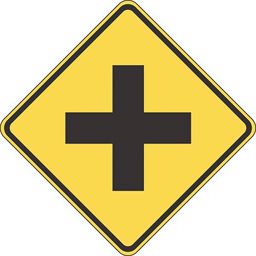 CROSS ROAD SYMBOL