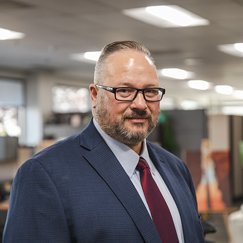 Portrait of Derick Zorn