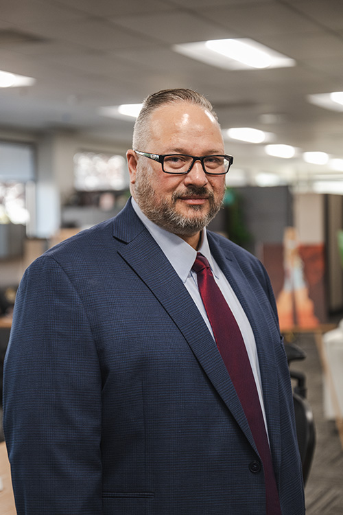 Portrait of Derick Zorn