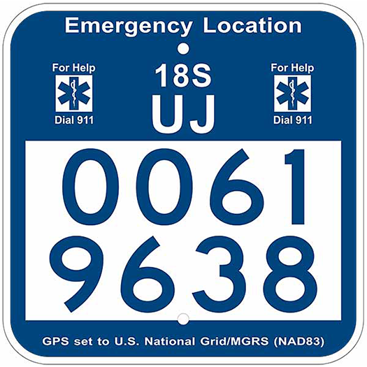 EMERGENCY LOCATION (# #)