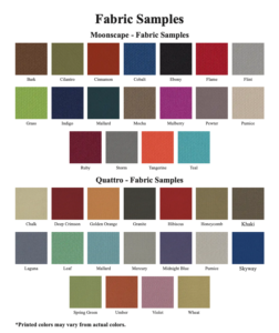 Fabric samples