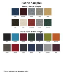 Fabric samples