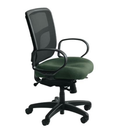 Ithaca Ultra Mid Back Fixed Loop Arms