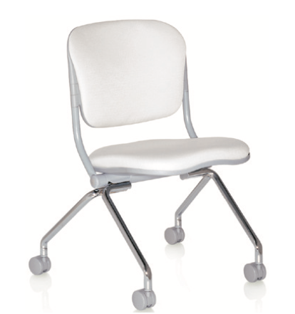 Navigator “On The Go” Upholstered Seat & Back Armless