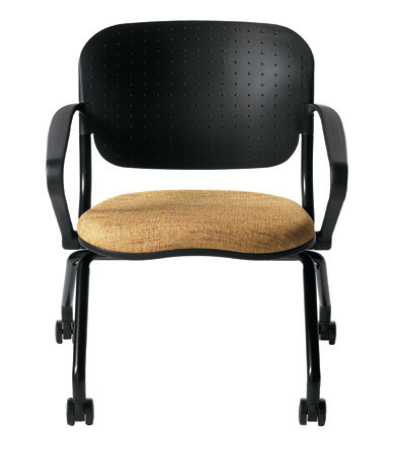 Navigator “On The Go” Upholstered Seat & Poly Back Arms