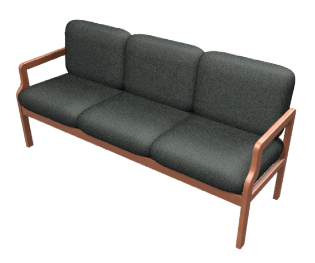 Nephi Sofa 4-Leg S-Arms