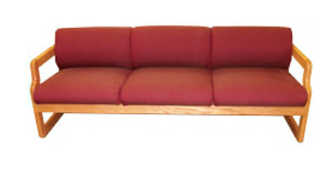 Nephi Sofa Sled Base S-Arms