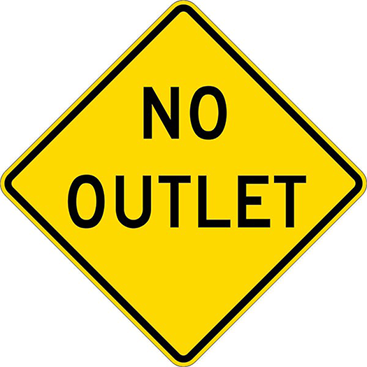 NO OUTLET