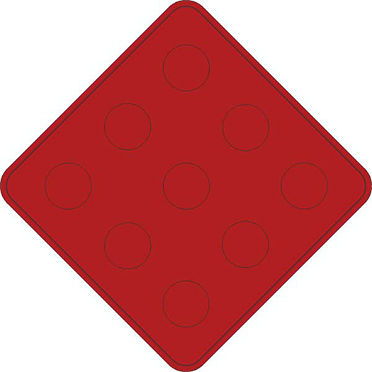 OM4-1: OBJECT MRK TYPE 4 – C/O CIRCLE 18X18