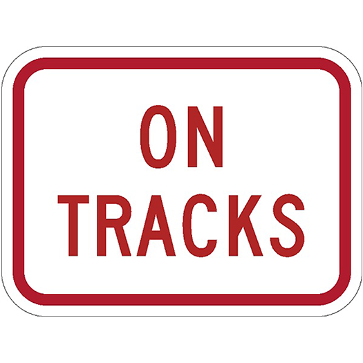 ON TRACKS 12X9