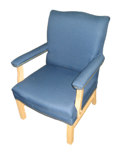 Sheridan High-Back 4-Leg Chair Non-Tuft