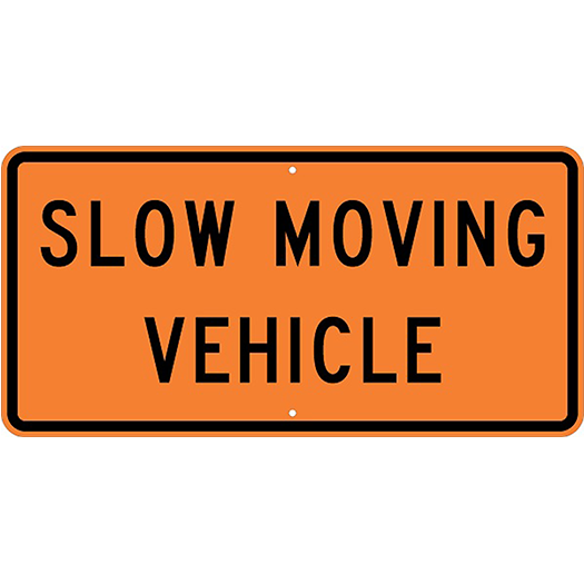 SLOW MOVING VEHICLE 36X18
