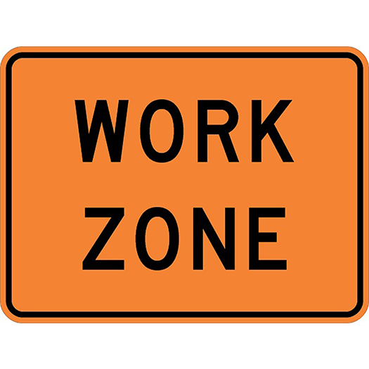 WORK ZONE 36X24